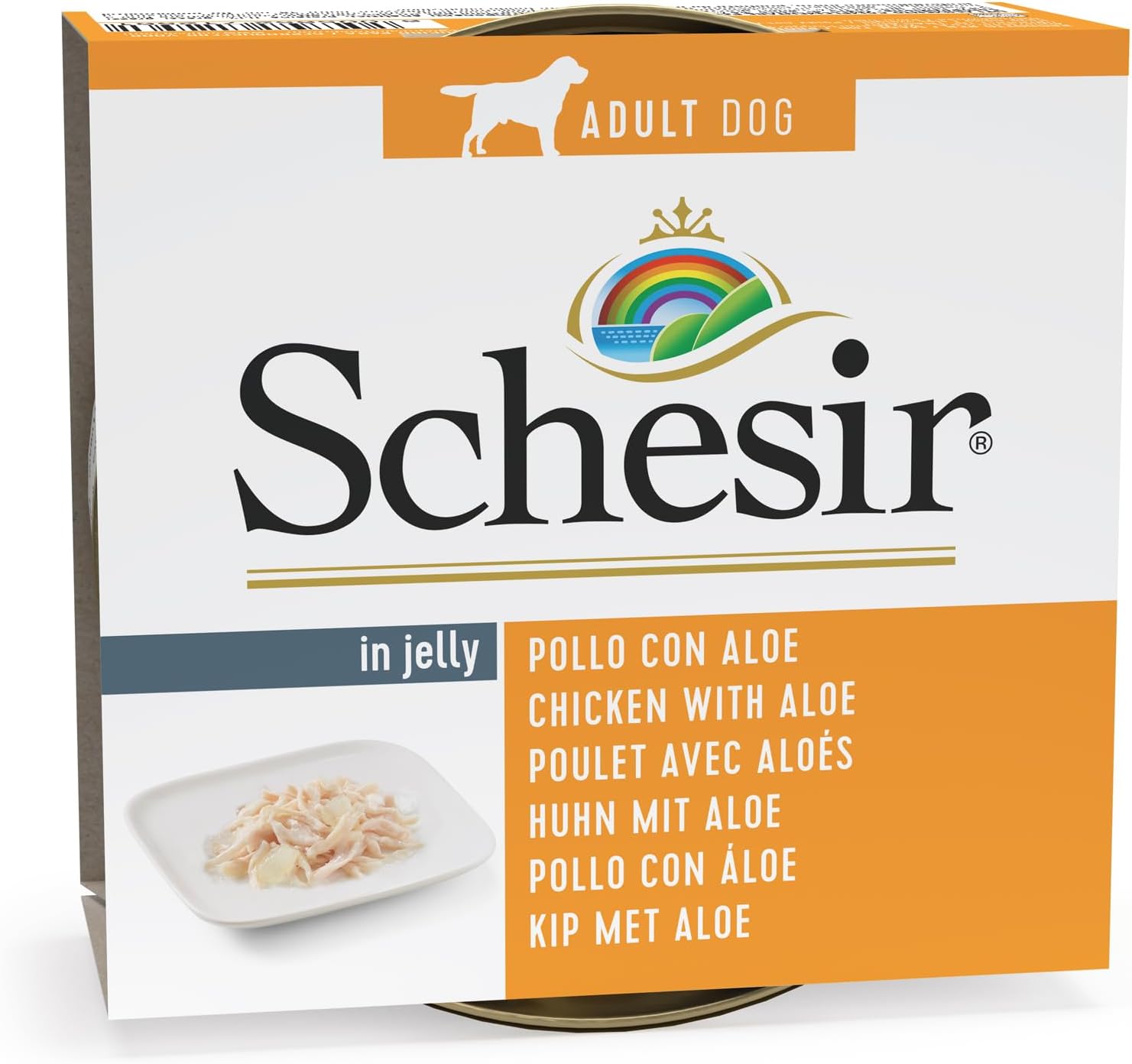 Alternative view of Schesir Jelly Tavuklu Aloevera Köpek Konservesi 150 Gr
