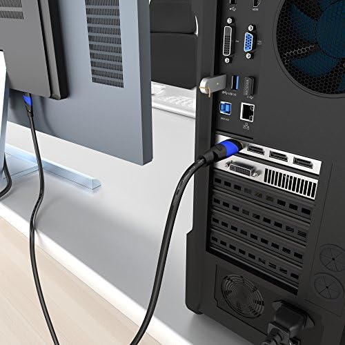 – 8K DisplayPort Kablo – 2m – DP Kablosu, Almanya’da geliştirilmiştir – 0,5-10m arasında mevcuttur (PC/Laptop için Display Port Monitör Kablosu, 8K/4K@60Hz, 144Hz, Dolby Audio, siyah)