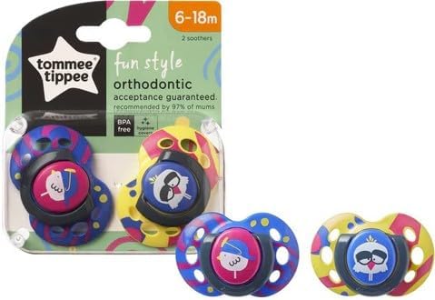 Tommee Tippee Fun Style Emzik 2 Adet - 6-18 Ay