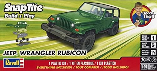 Alternative view of 85-1695 SnapTite & Play 04 Jeep Wrangle Rubicon Model Kiti