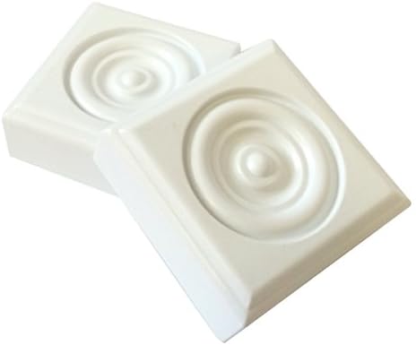 Alternative view of İç Kapılar ve Pencereler için 2 Parça Dakika Kalıplama Klasik Plastik Blok Rozet (2-3/4 inç) (83051)