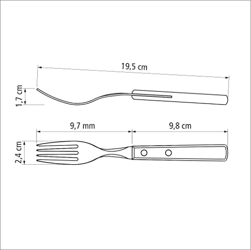 Churrasco 21102/470 Biftek-Steak Çatalı