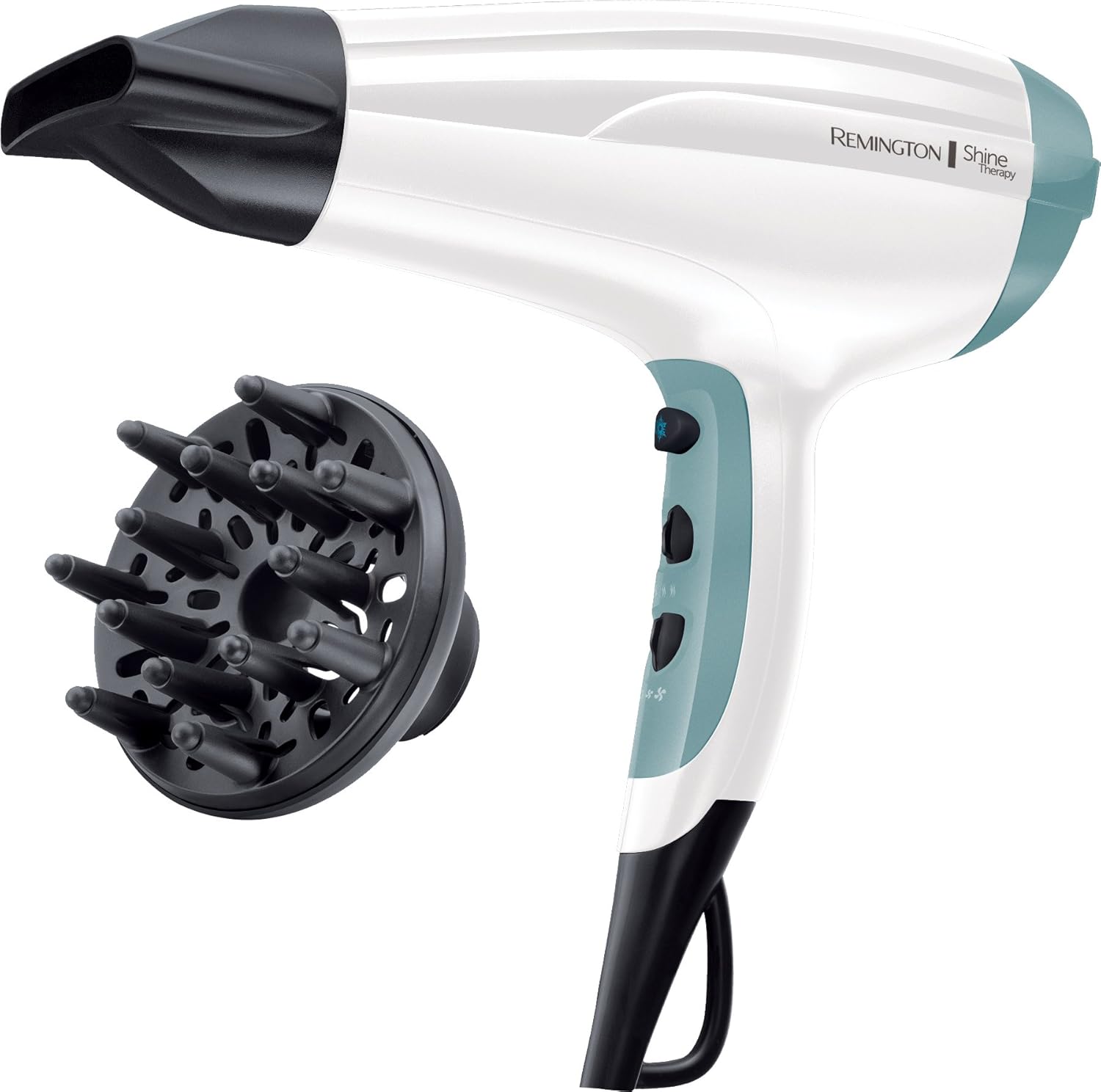 Alternative view of Saç kurutma makinesi iyonları [hafif ve sessiz] Therapy (2300 Watt, hafif ve düşük ses seviyesi, 3 ısıtma ve 2 üfleme kademesi, soğutma kademesi, şekillendirme başlığı ve difüzör),