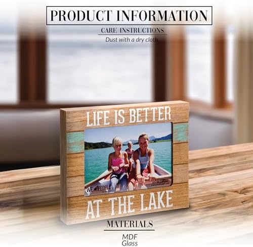 Alternative view of Pavilion 67243 Wir People-Life ist Besser am See Bilderrahmen, 12,7 x 17,8 cm