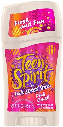Teen Spirit Pink Crush Anti perspirant Deodorant, 40 ml - 12 kılıf başına.