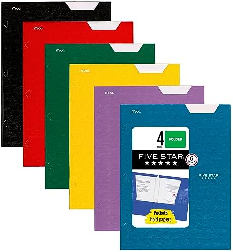 Beş Star Klasör, Viertaschen - 6er-Pack