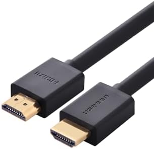 UHD 4K Yüksek Hızlı Ethernet ve HDMI Kablosu, Siyah, 3 Metre