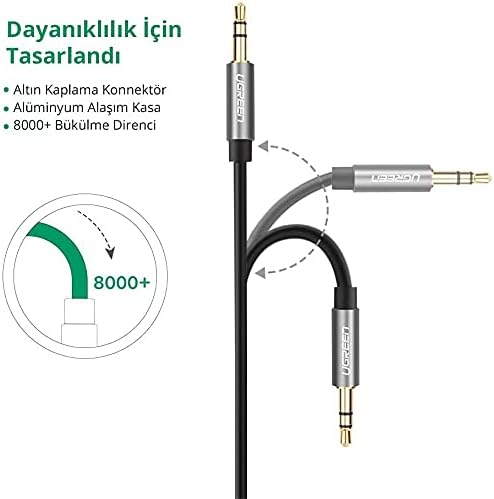 AV119 3.5mm Aux Ses Kablosu, 1.5 Metre