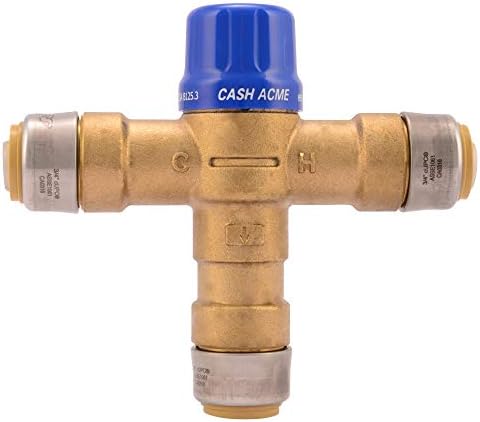 Alternative view of Cash Acme Doğrudan Bağlantılı 3/4 İnç HG110-D Termostatik Karıştırma Vanası, Pirinç Tesisat Armatürü, 24549