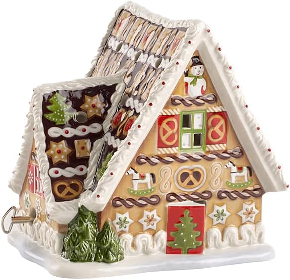 Alternative view of Villeroy ve Boch Christmas Toys Müzik Kutusu "Zencefilli Çörek Evi", Porselen, Beyaz/Bej