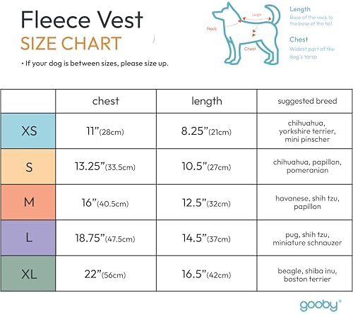 Gooby Polar Yelek Köpek Süveteri - Kireç, Orta - Tutan Kazak Polar Köpek Ceketi O-Ring Tasmalı - Kış Küçük Köpek Kazak Kaban - Soğuk Hava Köpek Giysileri Küçük Köpekler için Erkek veya Kız Çocuk