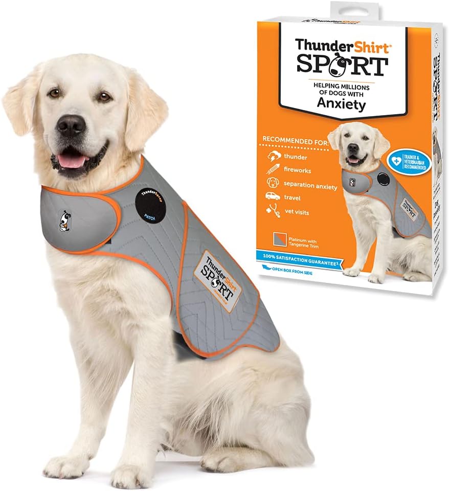 Alternative view of ThunderShirt Köpekler için platin spor yelek, XL beden, köpekler için