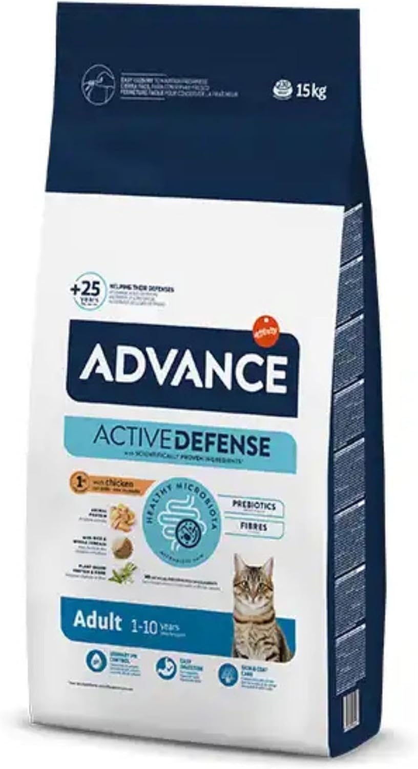 Advance Tavuklu ve Pirinçli Yetişkin Kedi Maması 15 Kg