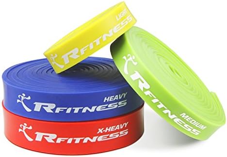 Alternative view of Furinno RFitness Professional 41 inç Uzun Döngü Streç Lateks Egzersiz Bandı, Açık (Sarı)
