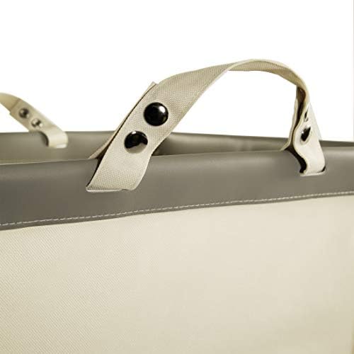 Classics Otel, ev, dolap, yatak odası (patentli), çelik keten polyester, krem rengi, D x G 46 cm