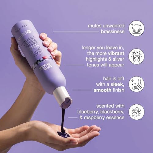 Alternative view of Shake Silver Beyaz Gri ve Platin Saçlar İçin Sülfatsız Mor Tonlama Şampuanı 1000ml