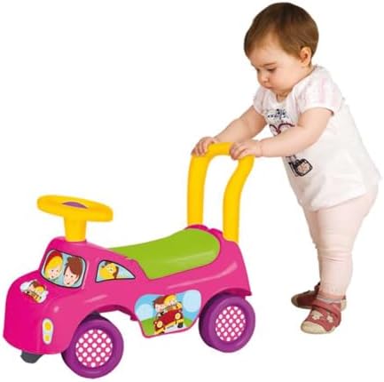 Alternative view of - Kız Ride-On Direksiyonlu Araba, +1 Yaş için, Plastik, 50 x 26 x 42 cm