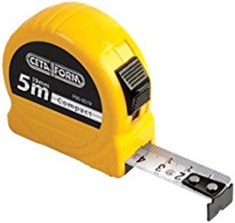 Form P05-0519 Compact Şerit Metre, Sarı, 5 M X 19 Mm
