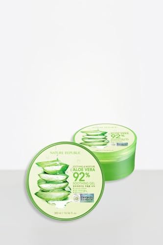 Republic New Soothing & Moisture Aloe 92% Gel, 10.56 Fl Oz