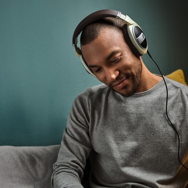 HD 599 - Kulak Üstü -End Kulaklık - 50 Ohm, 1.2m Kablo, Açık Kulaklık, Ergonomik Kulak Pedleri