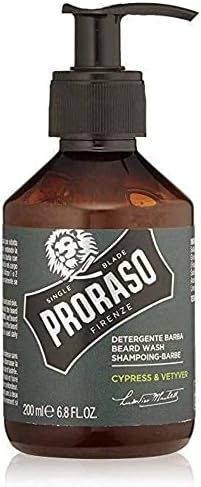 Alternative view of Proraso Cypress & Vetyver Sakal Şampuanı, kirleri gideren ve etkili bir şekilde temizleyen erkek sakal bakımı için profesyonel nemlendirici şampuan, 200 ml (1'li Paket)