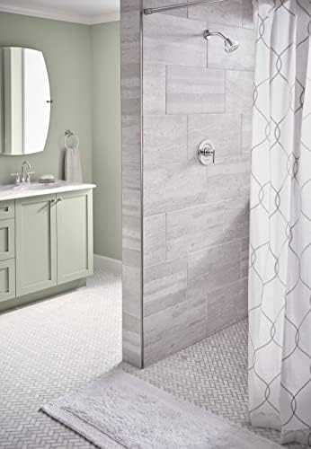 6150BN Gibson Two-Handle Arc Modern Bathroom with Drain Assembly, Brushed Nickel
