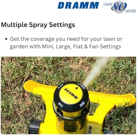 Dramm ColorStorm 4 Desenli Dişli Tahrik Fıskiye, Yeşil