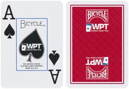 Alternative view of WPT World Poker Tour Oyun Kartları, Kırmızı veya Mavi