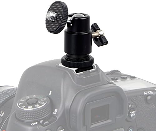, Monopod ve Hot Shoe İçin Mini Kafa
