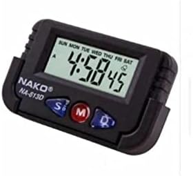 Alternative view of NAKO Mini Saat - Dijital Masa Saati - Araç Saati Alarm Kronometre - Mini