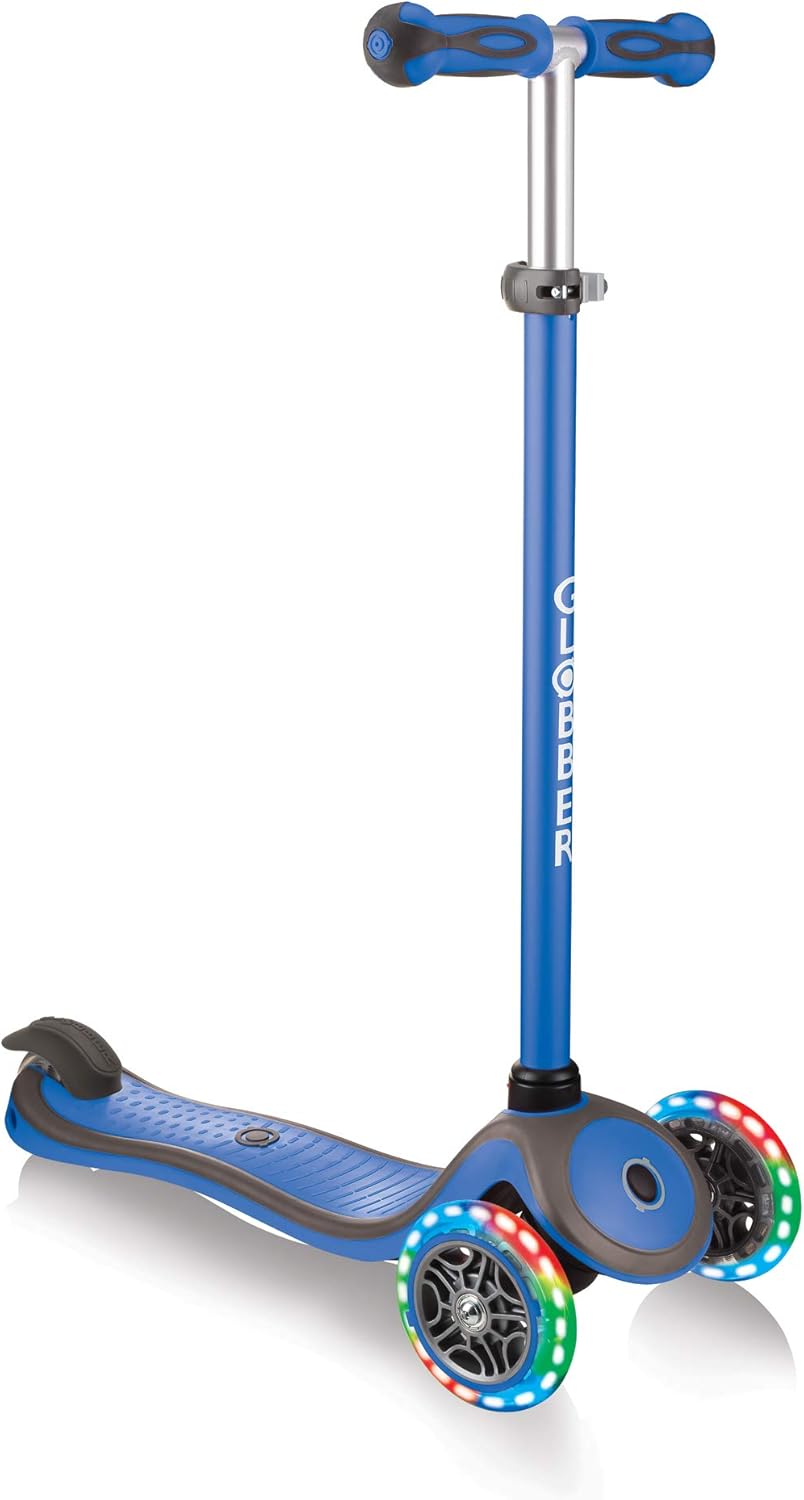 Globber çocuk Primo Plus ile ışık kadar tekerlekli Scooter, çocuk, Primo Plus with Light Up Wheels