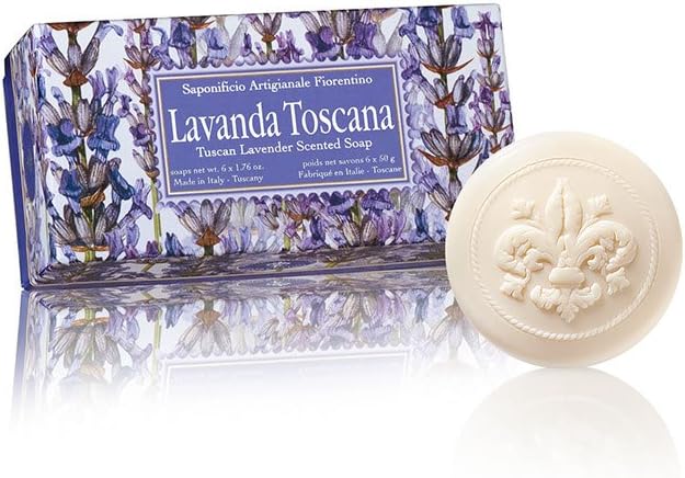 Alternative view of Saponificio Artigianale Fiorentino Sabun 6x50 Gr - Lavender