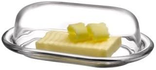 98402 – Tereyağı Kutusu, Saklama Kabı Basic 19,7 x 13,1 cm, 2 Parça Cam