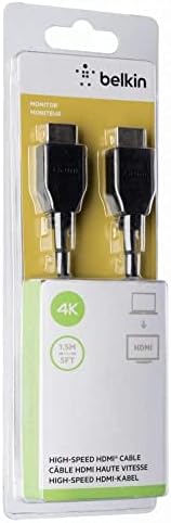 Alternative view of Hızlı HDMI 1.4 Kablosu, 1.5m (4k, Ultra HD, 3D), F3Y017bt1, 5MBLK