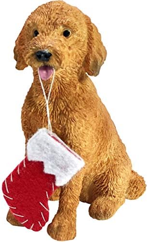 Sandicast Süslemeli Goldendoodle Süsü, Çok Renkli (XSO24201)