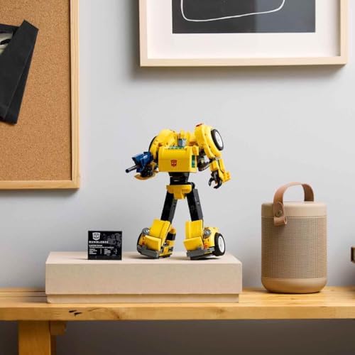Transformers Bumblebee 10338, Yetişkinler İçin Koleksiyonluk Aksiyon Figürü Yapım Seti (950 Parça)