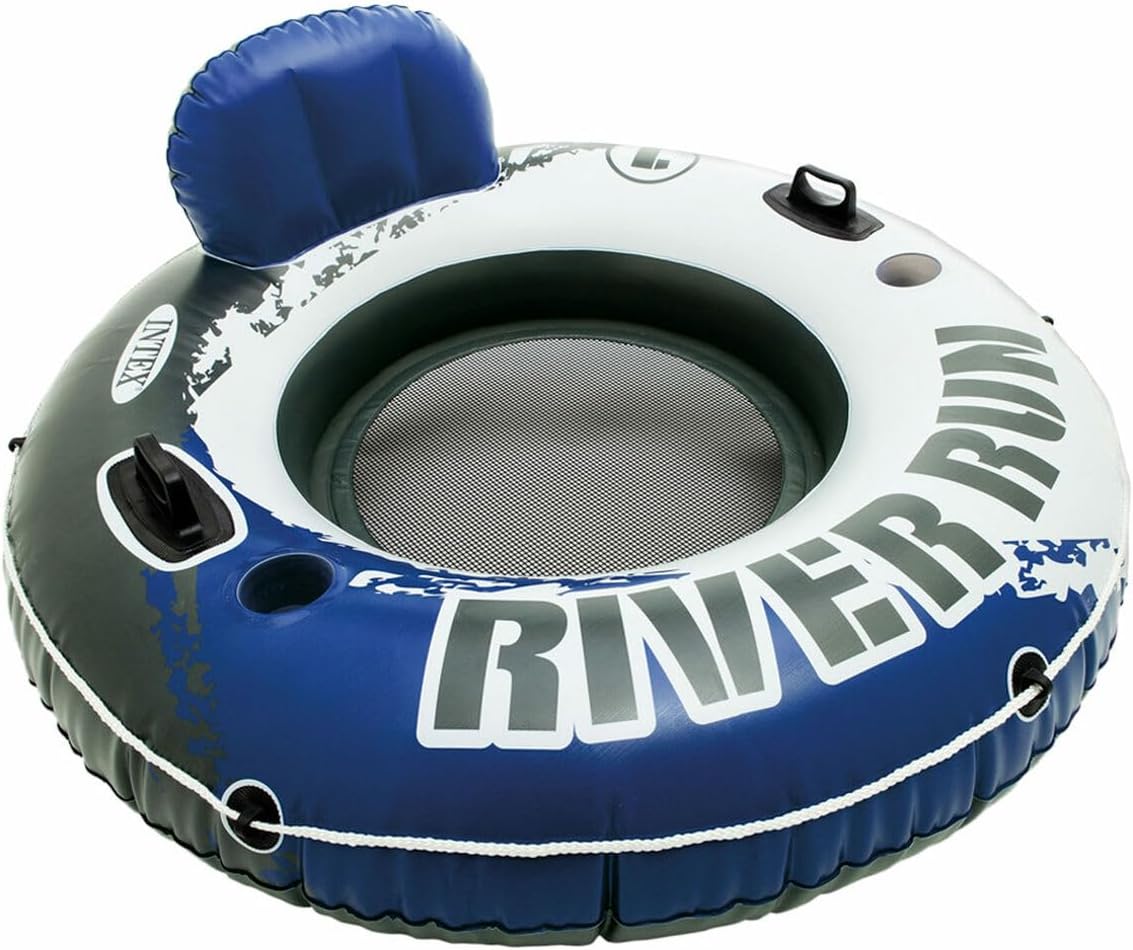 Alternative view of 58825 River Run Fileli Koltuk Simit 135 cm Mavi, su sporları, plaj malzemesi, şişme ürün, yüzme aksesuarı, kamp, dalış, güvenlik