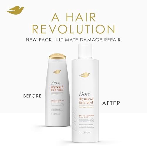 Alternative view of Dove DermaCare Kafa Derisi Kepek Önleyici Şampuan Kuru ve Kaşıntılı Kafa Derisi Kuruması ve Kaşıntıdan Giderici Kuru Kafa Derisi Tedavisi için Pirit Tinko Çinko 12 oz