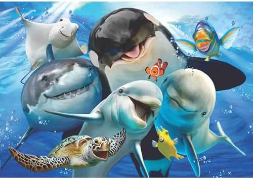 Alternative view of - 3585 Derinlerde Selfie 500 Parça Puzzle