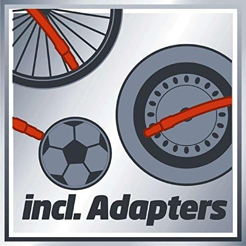 Alternative view of Mini Kompresör CC-AC 35/10 12 V (maks. 8 bar, 35 l/dak hava çıkışı, çakmak soketi ile bağlantı, manometre, 4 ek adaptör dahil) - 2072121