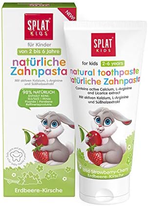 Splat Çocuk Çilek ve Vişne Diş Macunu 2-6 Yaş 50 ml