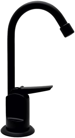 Westbrass R203-NL-62 6 "-Flo Stil Saf Su Sebili Musluk, Mat Siyah