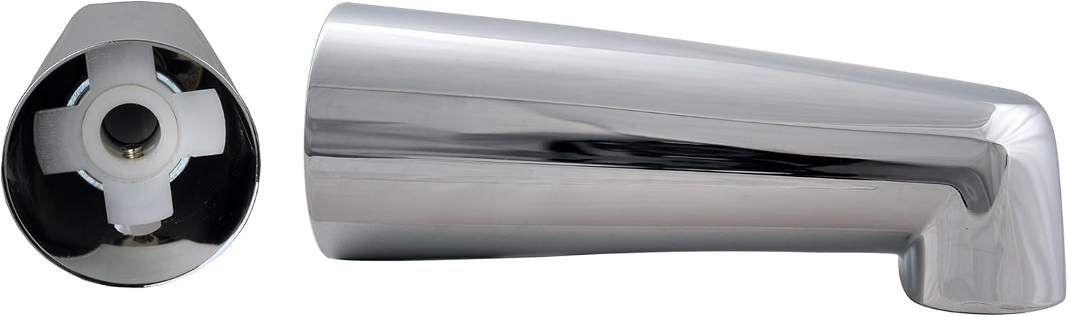 Westbrass Bakır Boru, Cilalı Krom, E5074-1F-26 için 7" Küvet Ağzı