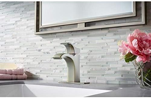 Alternative view of Venturi Banyo Lavabo Bataryası, Tek Kontrol, 1 Saplı, Tek Delikli, Spot Savunma Fırçalanmış Nikel Kaplama, LF042VNGS