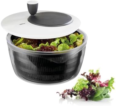 Alternative view of 28170 Salata Kurutucu ROTARE – krank tahrikli ve süzgeçli – su için entegre dökme ağzı – 3 parça