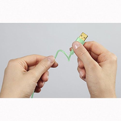 Alternative view of USB-C - USB-A Kablo, "", 0.75m, Yeşil