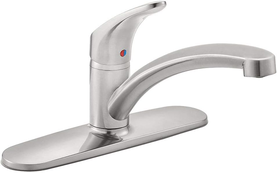Standard 7074000.075 Colony Pro Paslanmaz Çelik Deckplate ile Tek Kulplu Mutfak Bataryası