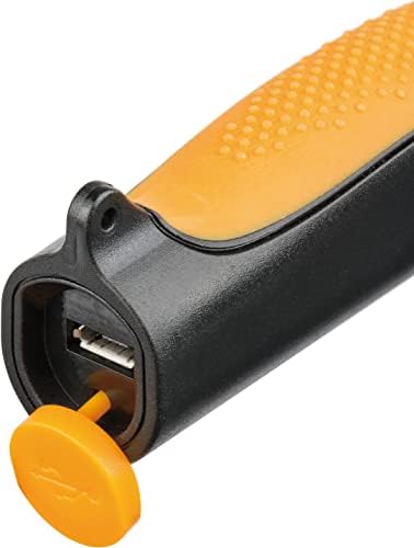 LED lamba/kullanışlı LED pil Clipleuchte (çalışma lambası Akkubetrieben, dahil dönebilen Clip mıknatıslı) renk: siyah/sarı, 1 adet, 1175890