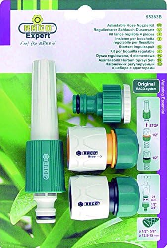 Alternative view of 55383 Ayarlı Sprey Başlıklı, Bağlantı Adaptörlü Hortum Ucu Tabanca Seti 1/2"