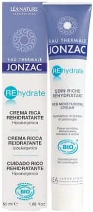 Alternative view of Jonzac Rehydrate Rich Kuru ve Hassas Ciltler için Organik Nemlendirici Bakım Kremi 50 ml